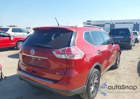 2016 Nissan Rogue Sl from USA, damaged, VIN 5N1AT2MT6GC762149
